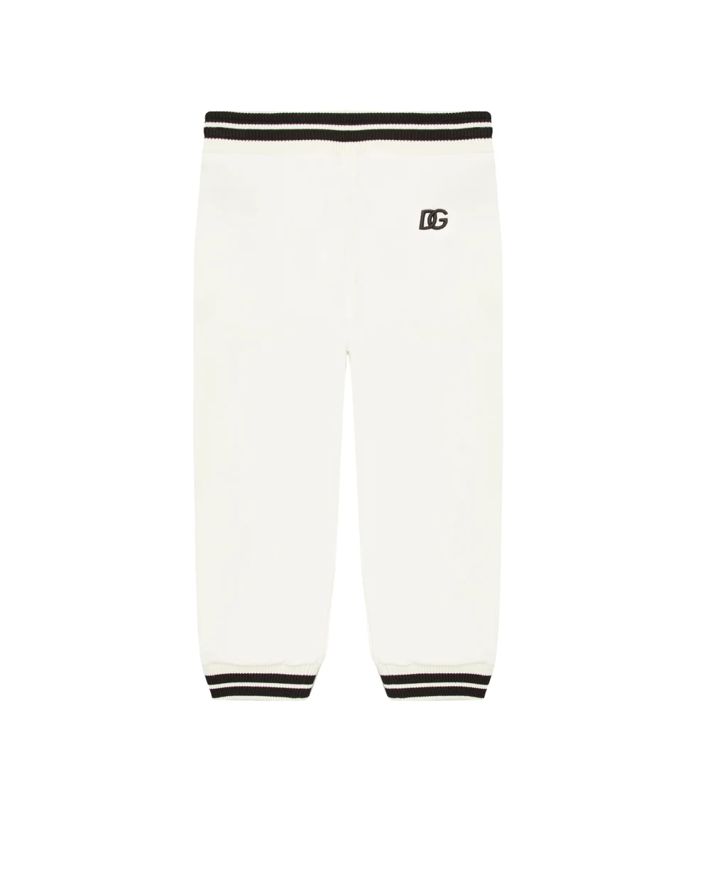 Спортивные брюки Dolce&Gabbana Kids L1JPEZ-G7B8G, белый цвет • Купить в интернет-магазине Kameron