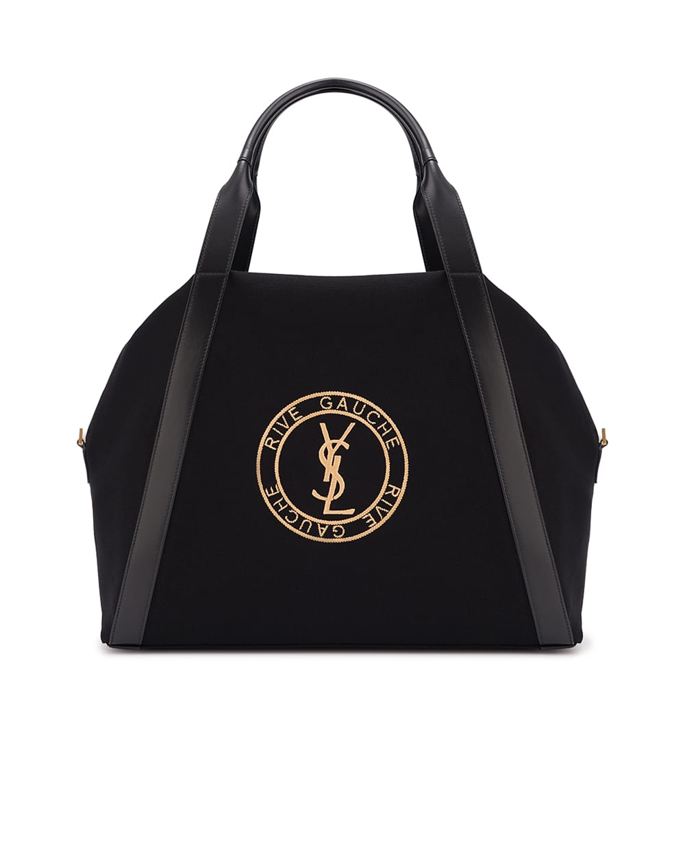 Сумка Rive Gauche Bowling Tote Saint Laurent 774048-FAC3I, черный цвет • Купить в интернет-магазине Kameron