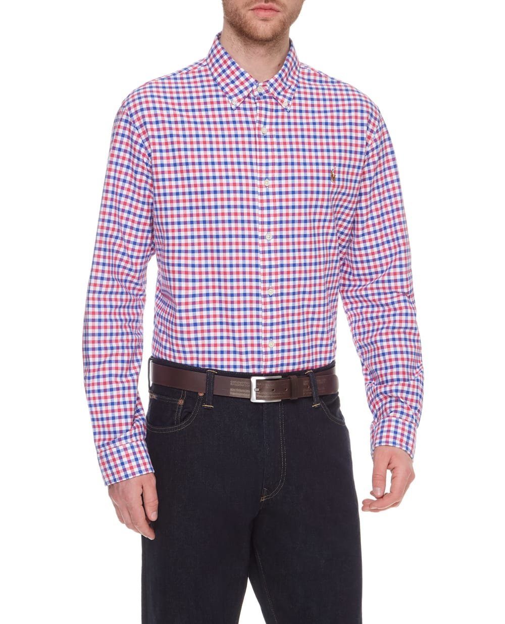 Рубашка Polo Ralph Lauren 729249010, разноцветный цвет • Купить в интернет-магазине Kameron
