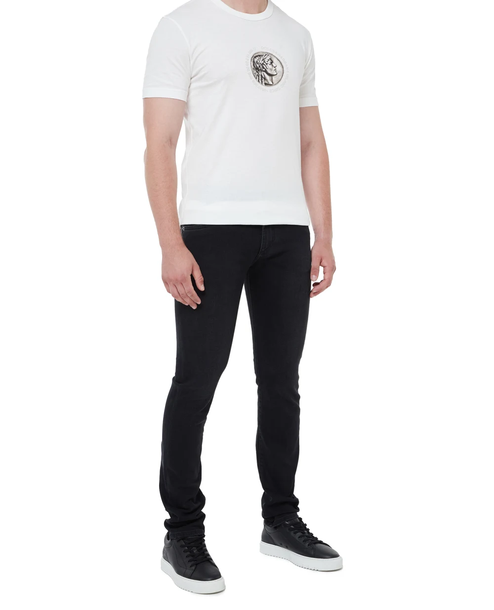 Джинсы Dolce&Gabbana GY07LD-G8HW4, черный цвет • Купить в интернет-магазине Kameron