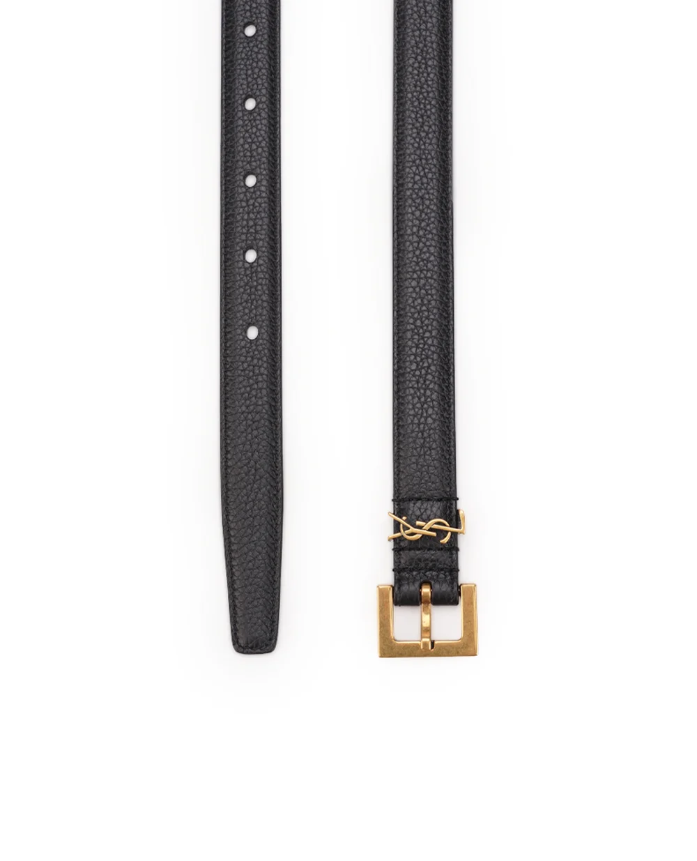 Ремень Saint Laurent 554465-DTI0W, черный цвет • Купить в интернет-магазине Kameron