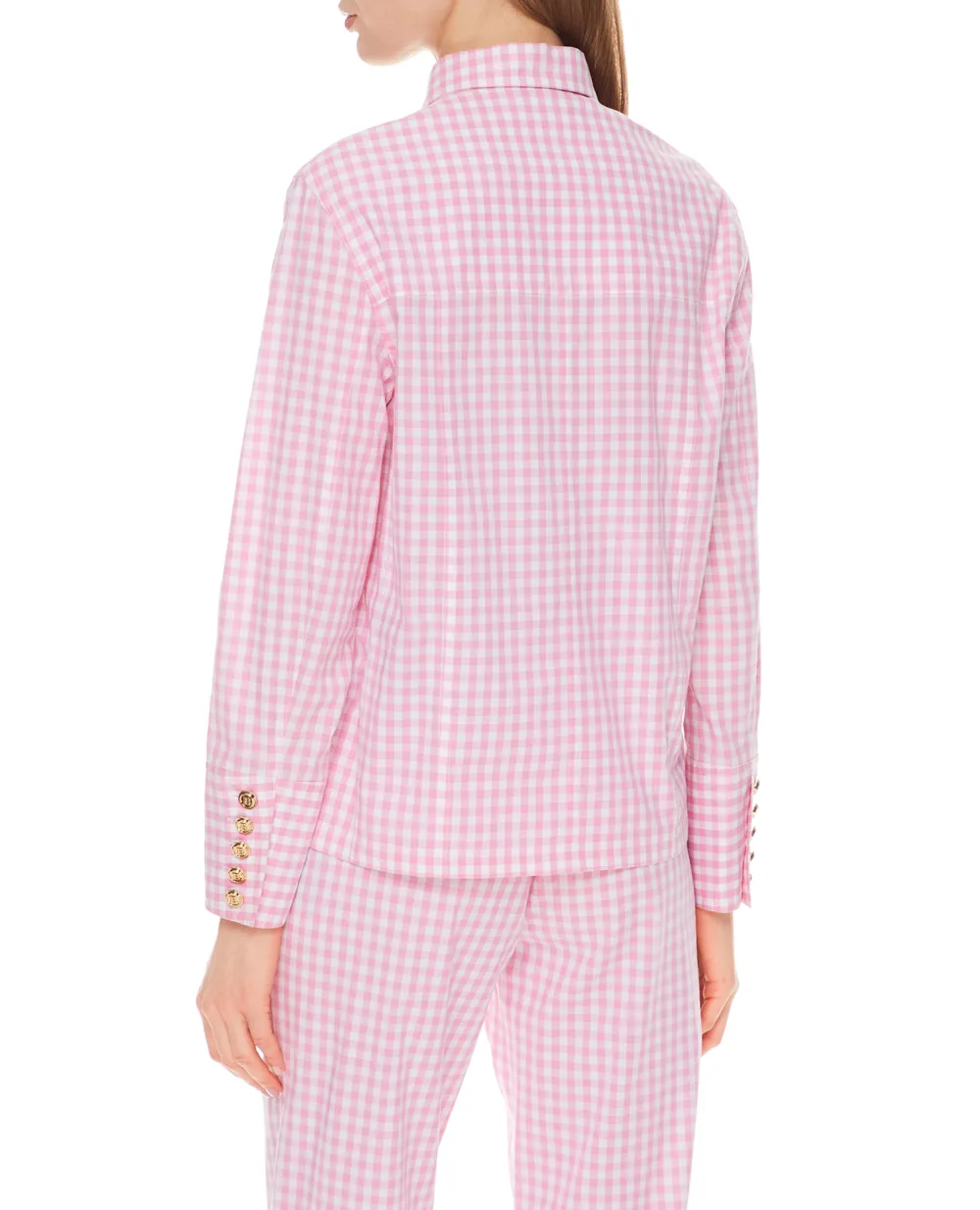 Рубашка Balmain VF12711C274, розовый цвет • Купить в интернет-магазине Kameron