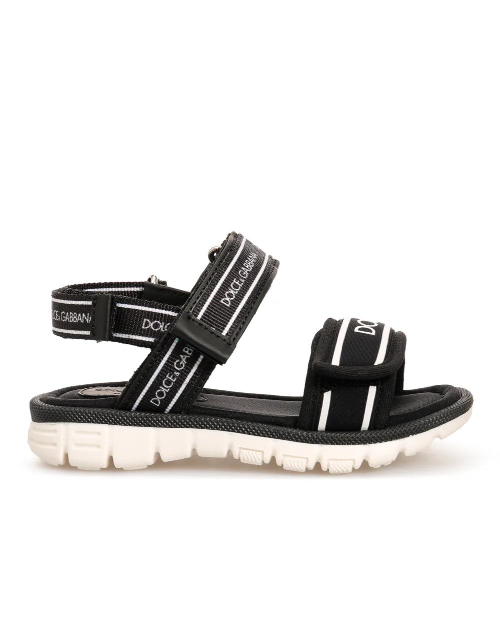 Сандалии Dolce&Gabbana Kids DL0066-AO260, черный цвет • Купить в интернет-магазине Kameron