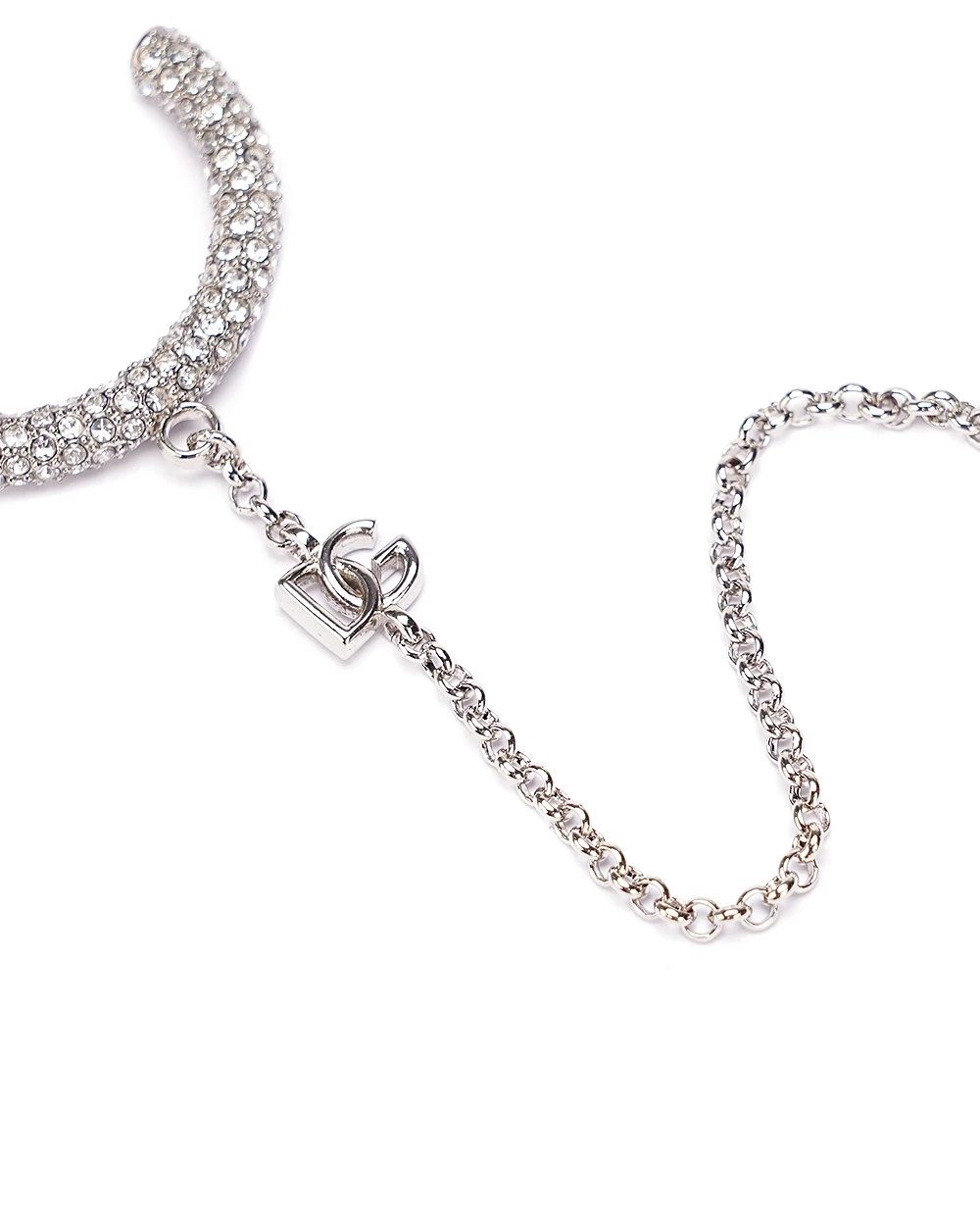 Серьга Creole Dolce&Gabbana WEP8S1-W1111, серебряный цвет • Купить в интернет-магазине Kameron