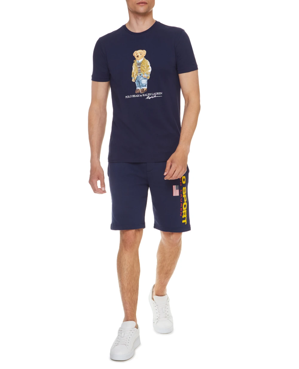 Футболка Polo Ralph Lauren 710835761001, синий цвет • Купить в интернет-магазине Kameron