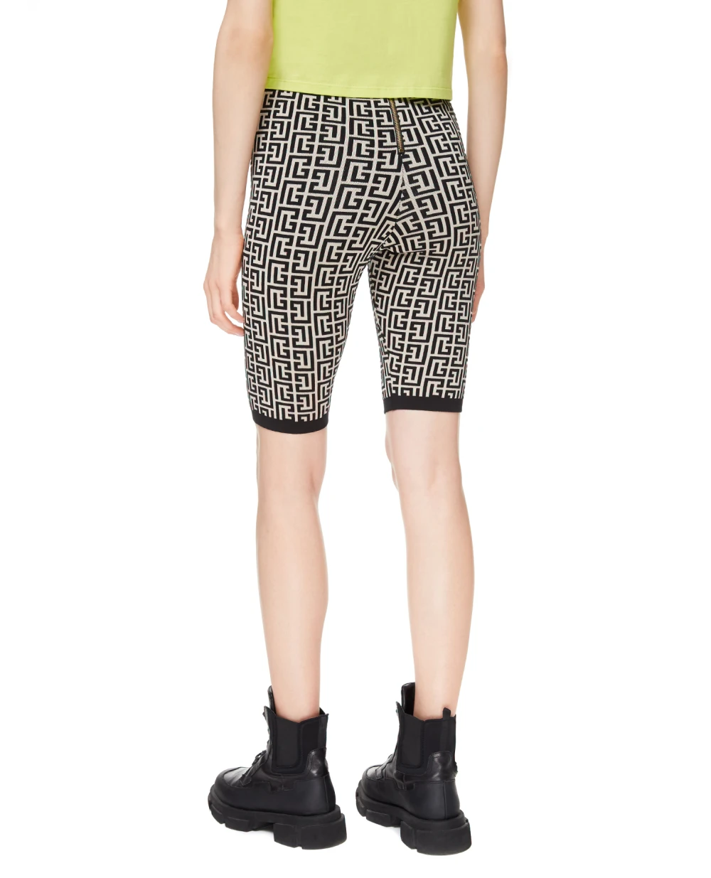 Шерстяные шорты Balmain VF0PB010K253, разноцветный цвет • Купить в интернет-магазине Kameron