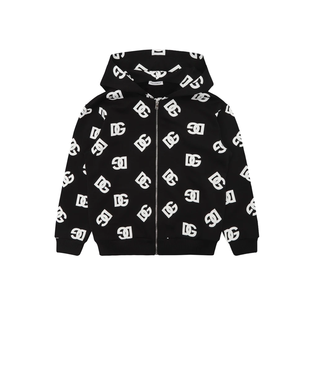 Детское худи (костюм) Dolce&Gabbana Kids L4JWFN-G7F5P-B, черный цвет • Купить в интернет-магазине Kameron