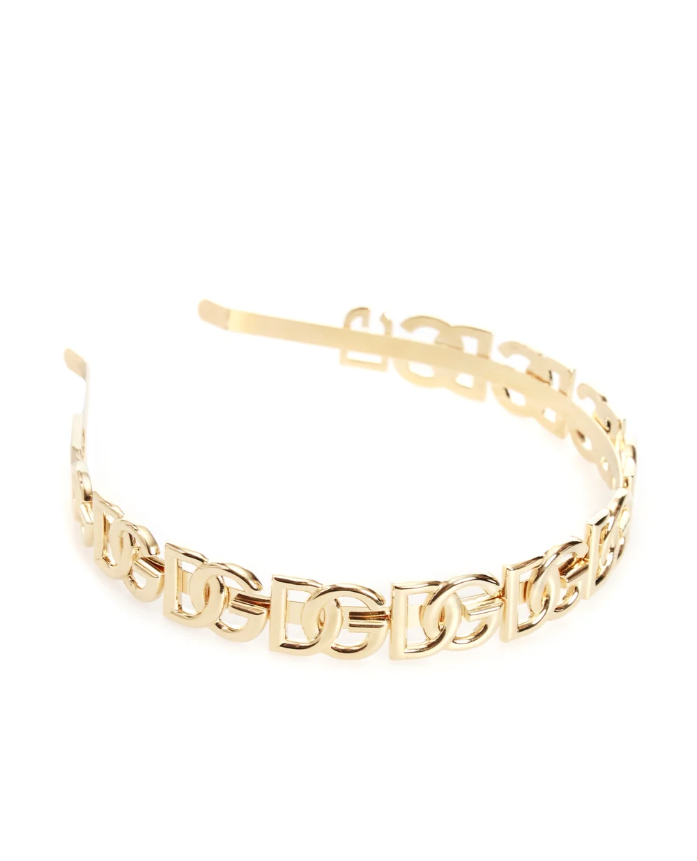Обруч Dolce&Gabbana WHN6P4-W1111, золотой цвет • Купить в интернет-магазине Kameron