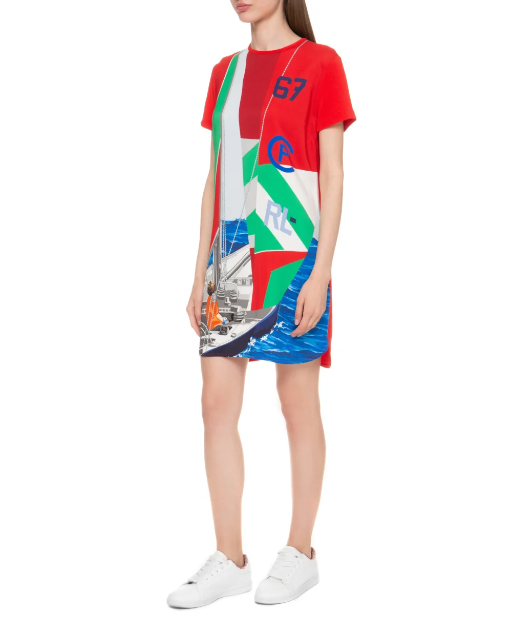 Платье Polo Ralph Lauren 211733685001, красный цвет • Купить в интернет-магазине Kameron