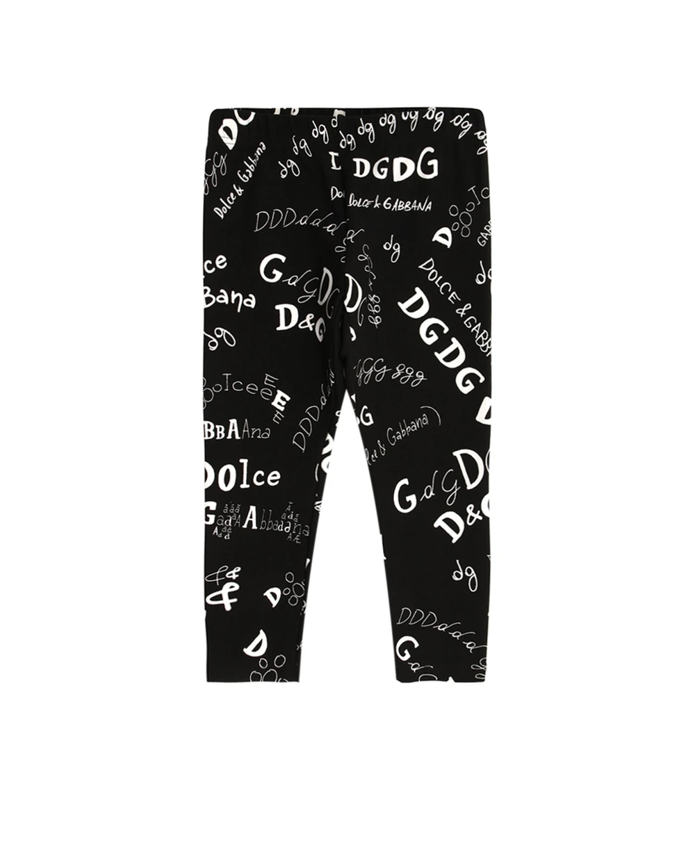 Леггинсы Dolce&Gabbana Kids L5JP5B-G7XBN-B, черный цвет • Купить в интернет-магазине Kameron