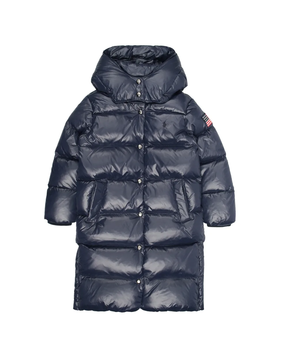 Пуховик Polo Ralph Lauren Kids 313798655001, синий цвет • Купить в интернет-магазине Kameron