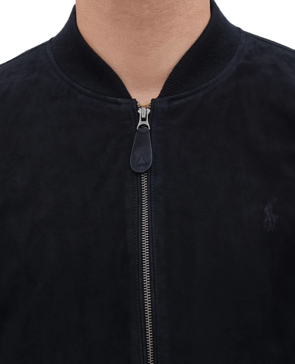 Куртка замшевая Polo Ralph Lauren 710847089002, темно-синий цвет • Купить в интернет-магазине Kameron