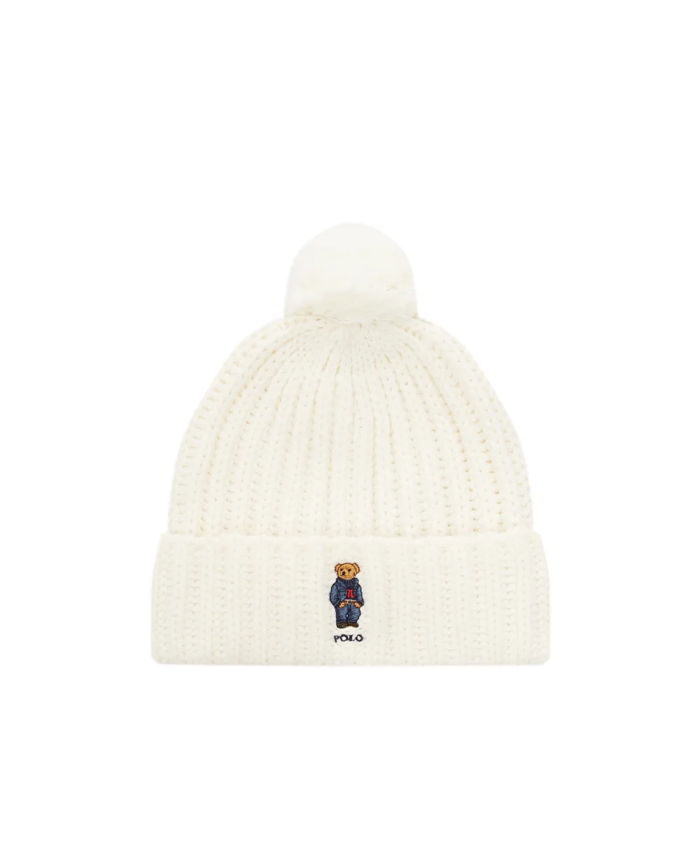 Шапка Polo Ralph Lauren 455898830001, белый цвет • Купить в интернет-магазине Kameron