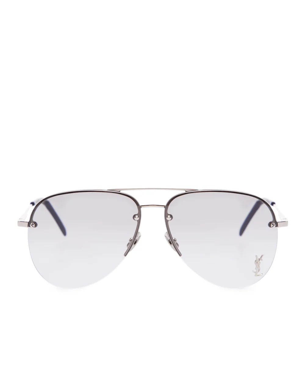 Солнцезащитные очки Saint Laurent SL CLASSIC 11 M-005, серый цвет • Купить в интернет-магазине Kameron