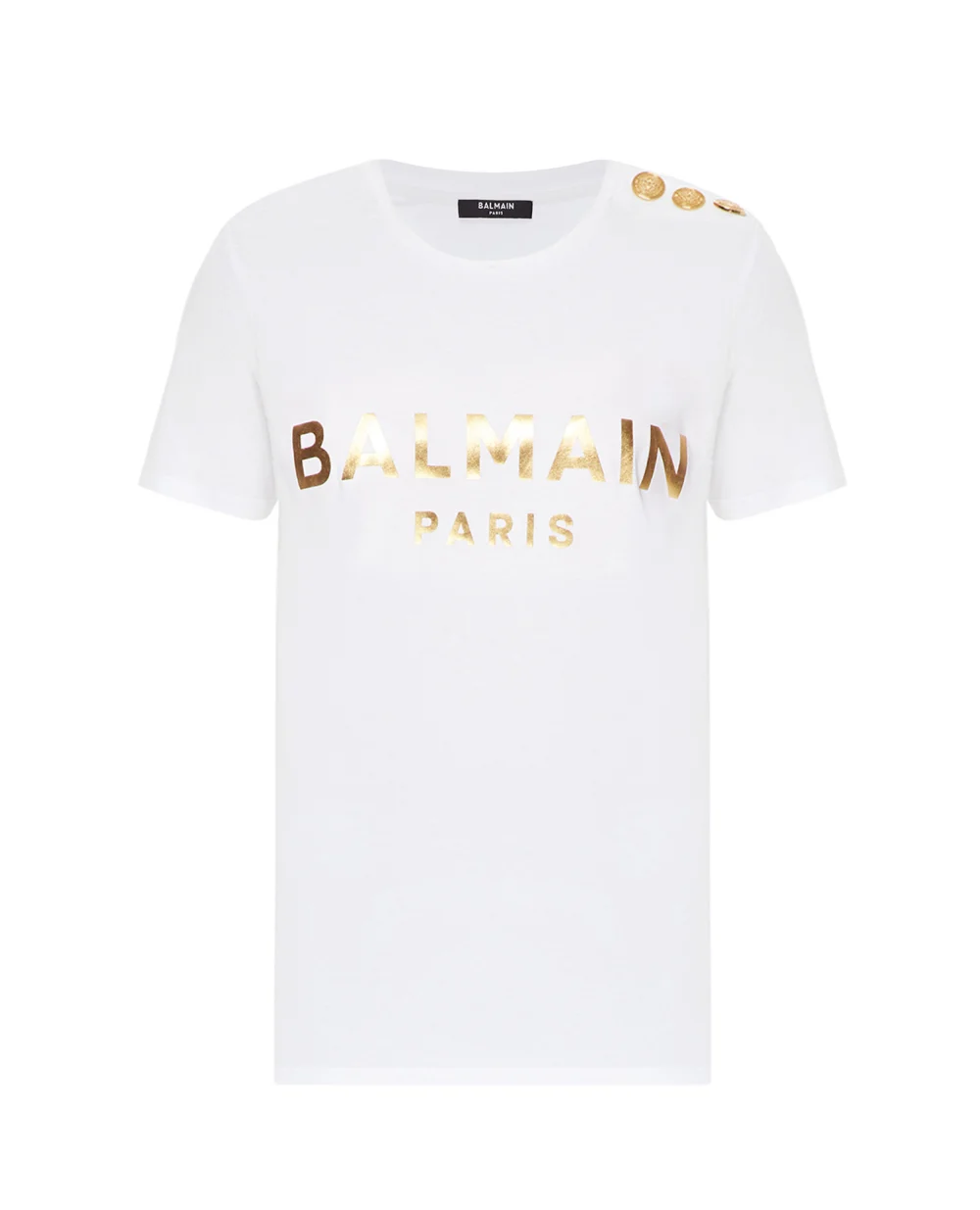 Футболка Balmain YF1EF005BB28, белый цвет • Купить в интернет-магазине Kameron