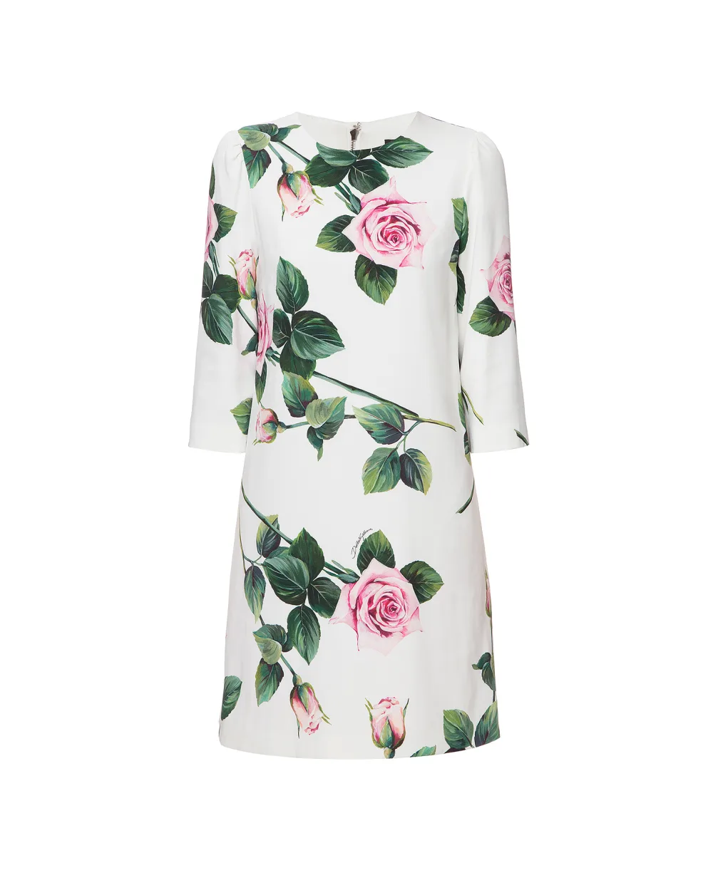 Платье Dolce&Gabbana F6G9JT-FSRMB, белый цвет • Купить в интернет-магазине Kameron