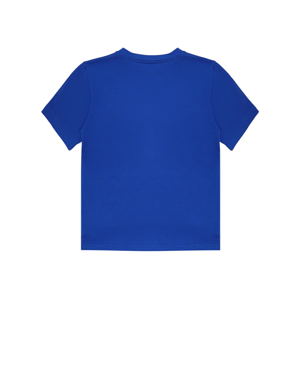 Детская футболка Dolce&Gabbana Kids L4JTDH-G7A5Z-S, синий цвет • Купить в интернет-магазине Kameron