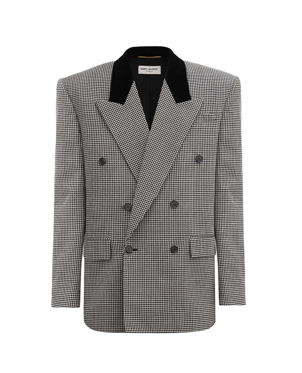 Жакет Saint Laurent 766163-Y7E60, черный цвет • Купить в интернет-магазине Kameron