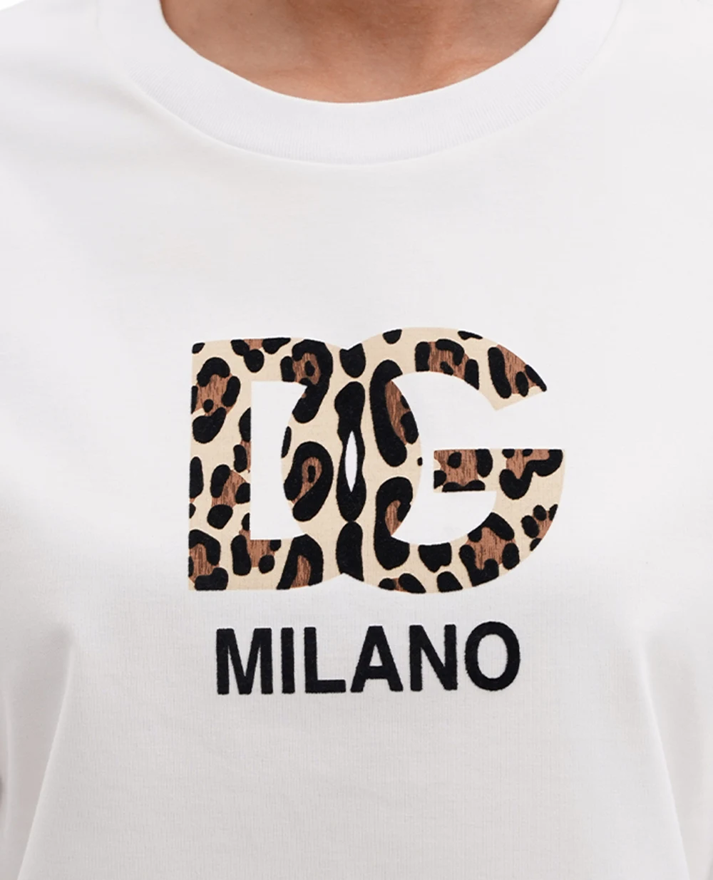 Футболка Dolce&Gabbana F8U44Z-GDBZR, белый цвет • Купить в интернет-магазине Kameron