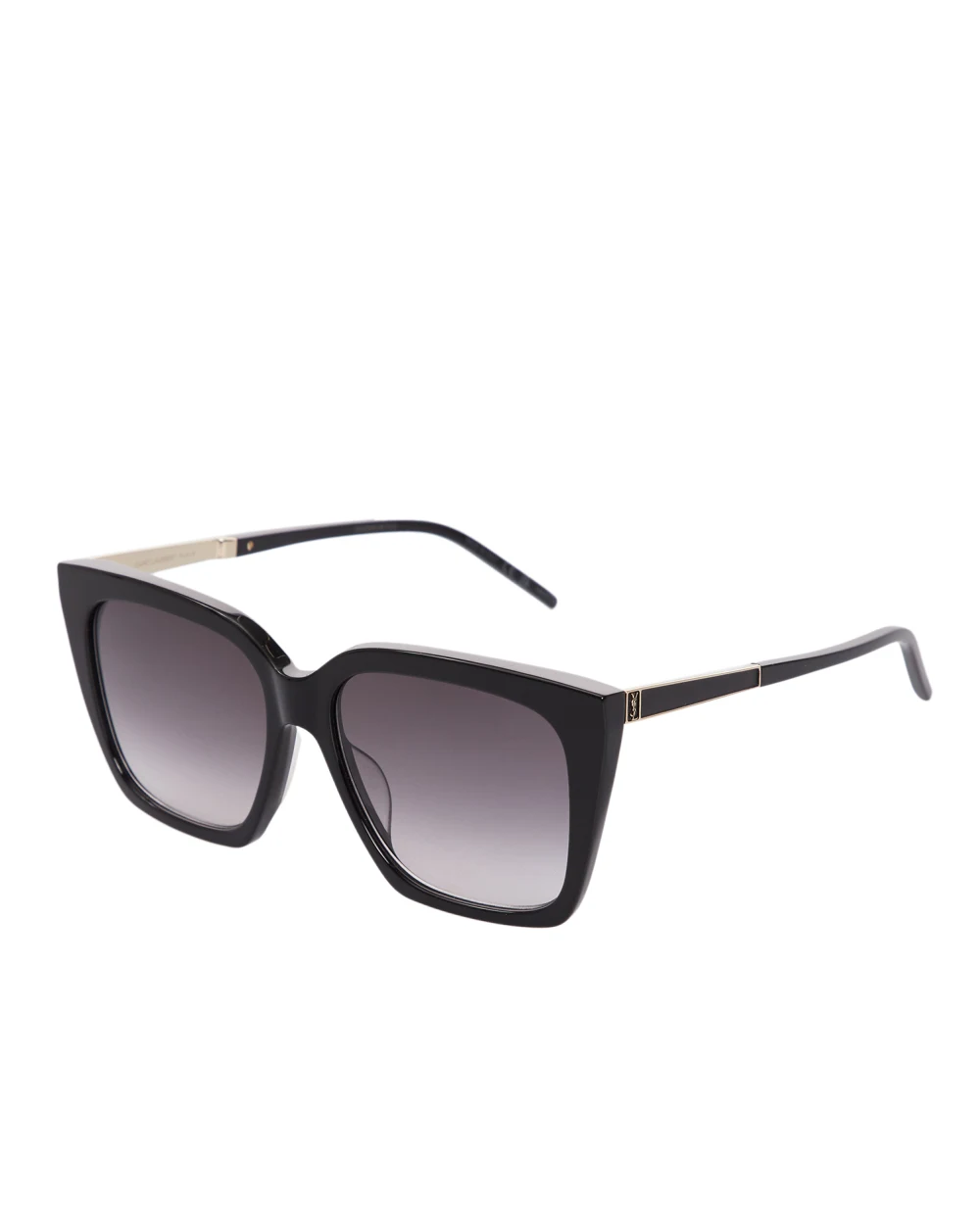 Солнцезащитные очки Saint Laurent SL M100-002, черный цвет • Купить в интернет-магазине Kameron
