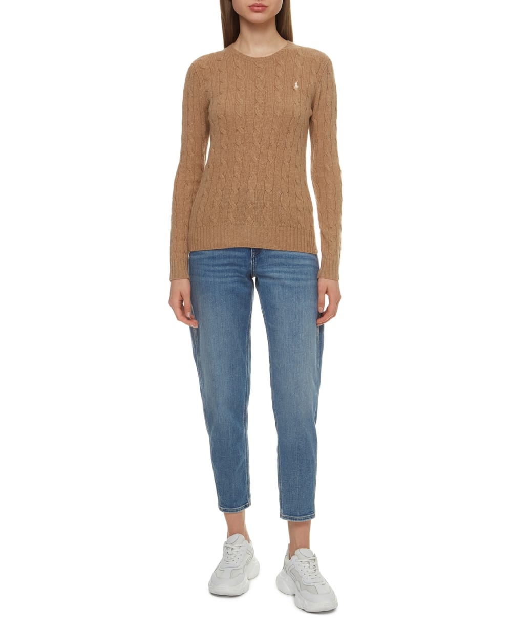 Шерстяной джемпер Polo Ralph Lauren 211525764072, бежевый цвет • Купить в интернет-магазине Kameron