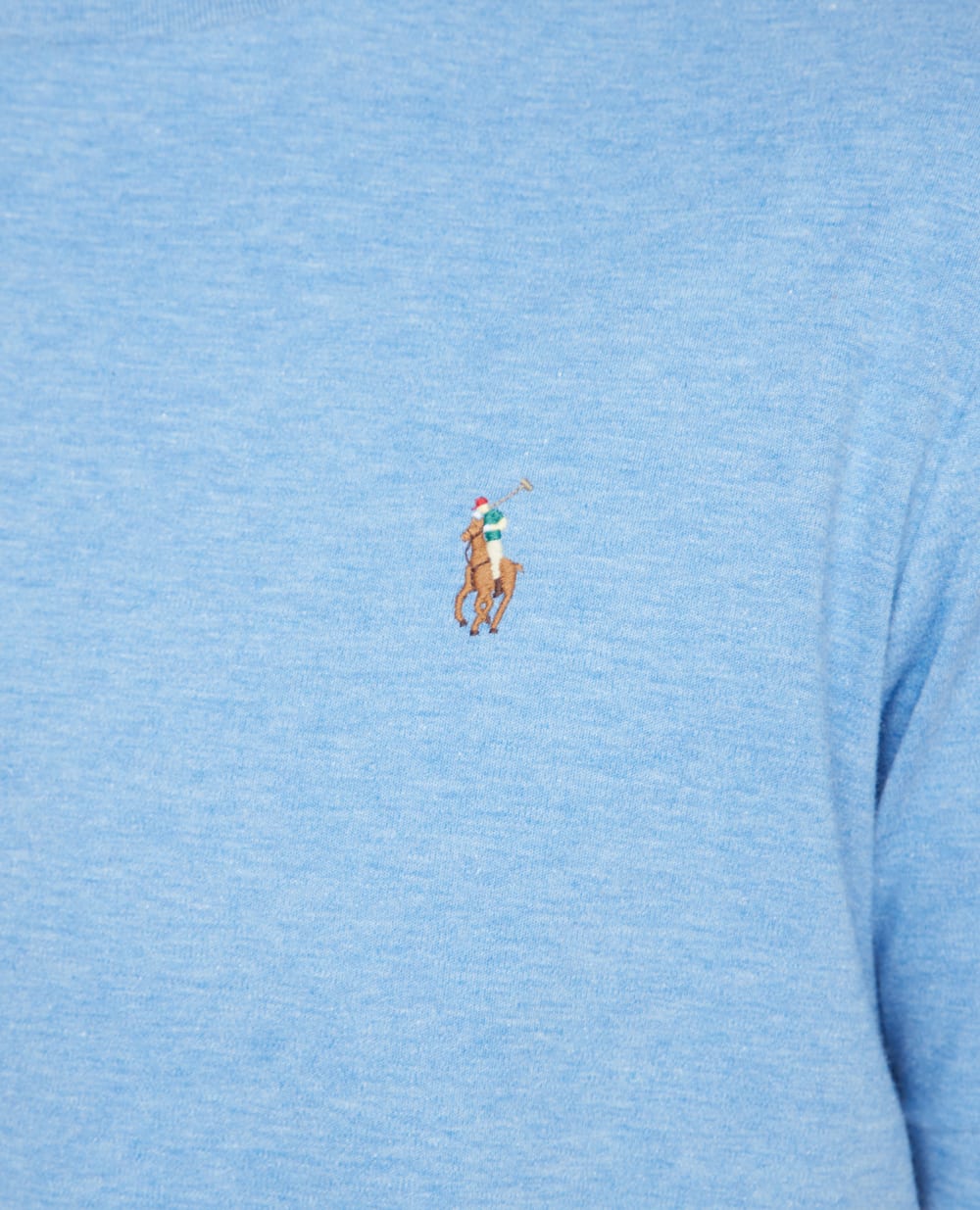 Футболка Polo Ralph Lauren 710740727024, голубой цвет • Купить в интернет-магазине Kameron