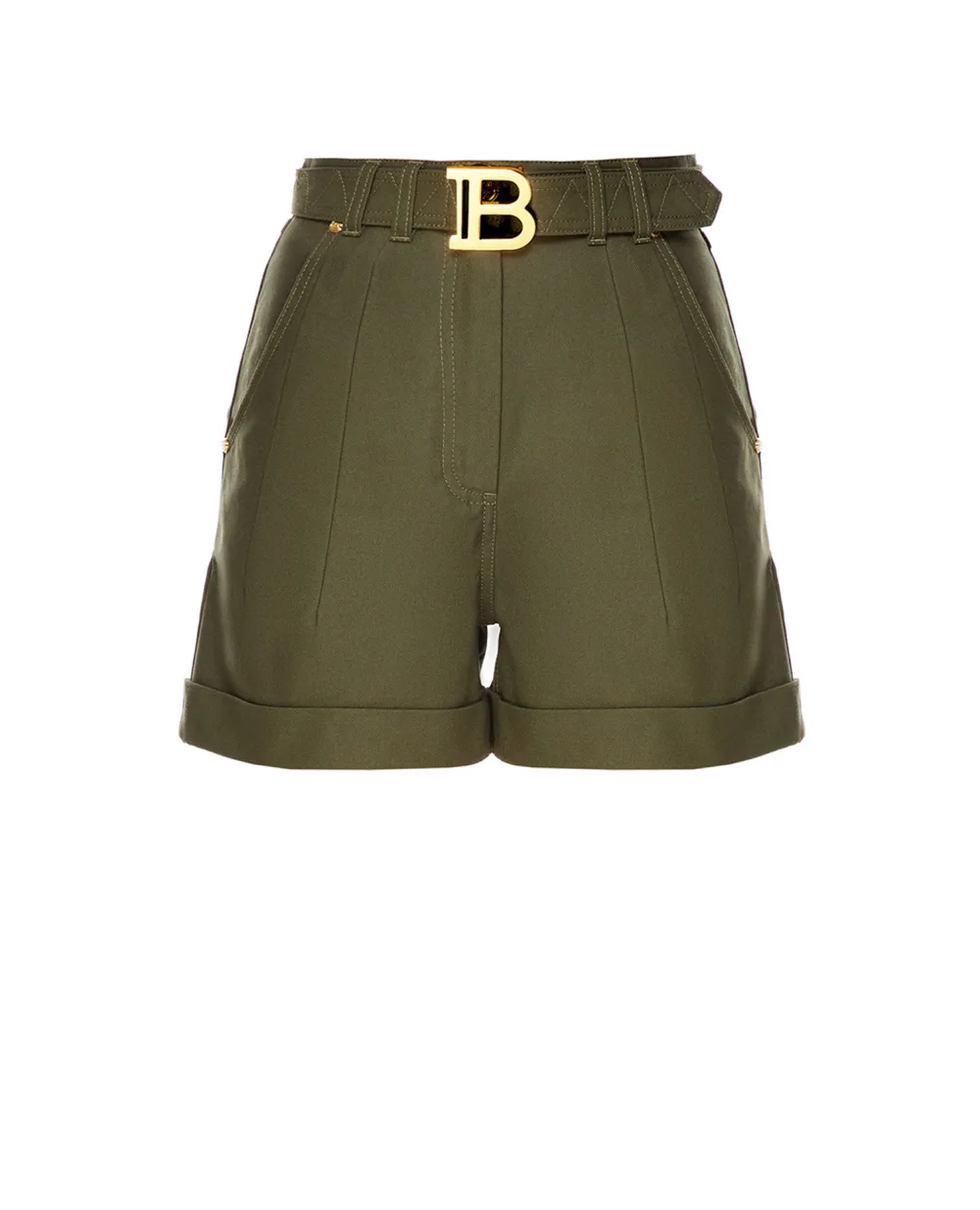 Шорты Balmain WF0MA040D152, зеленый цвет • Купить в интернет-магазине Kameron