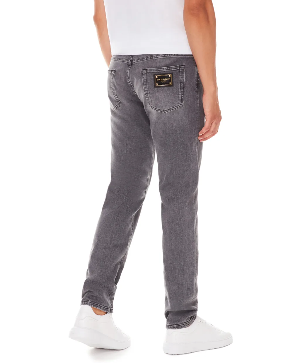 Джинсы Dolce&Gabbana GY07CD-G8CP2, серый цвет • Купить в интернет-магазине Kameron