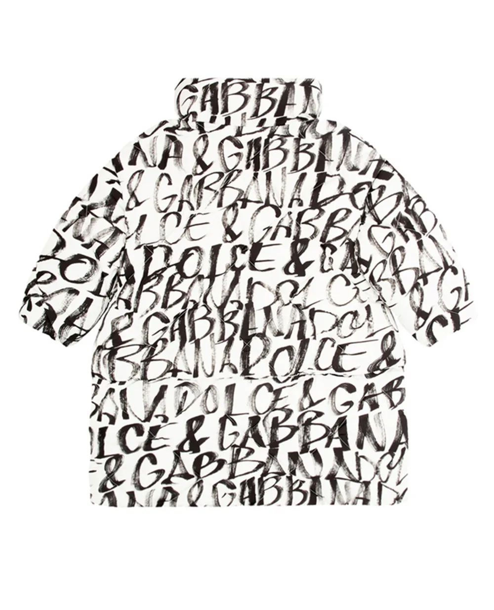 Пуховик Dolce&Gabbana Kids L5JBJW-G7BBY-B, белый цвет • Купить в интернет-магазине Kameron