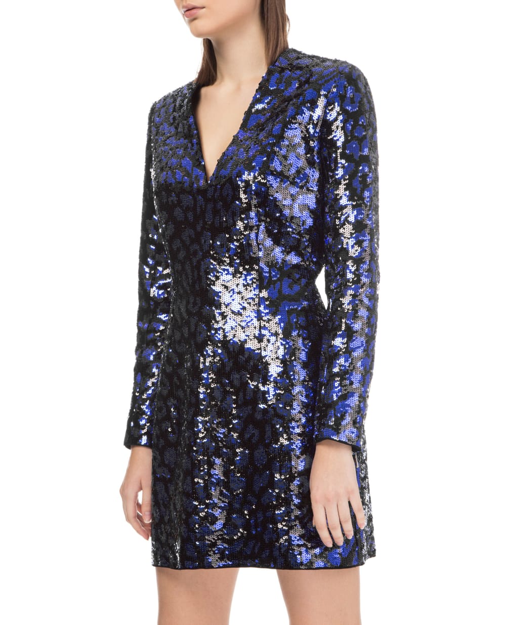 Платье Balmain 143519-X022, синий цвет • Купить в интернет-магазине Kameron