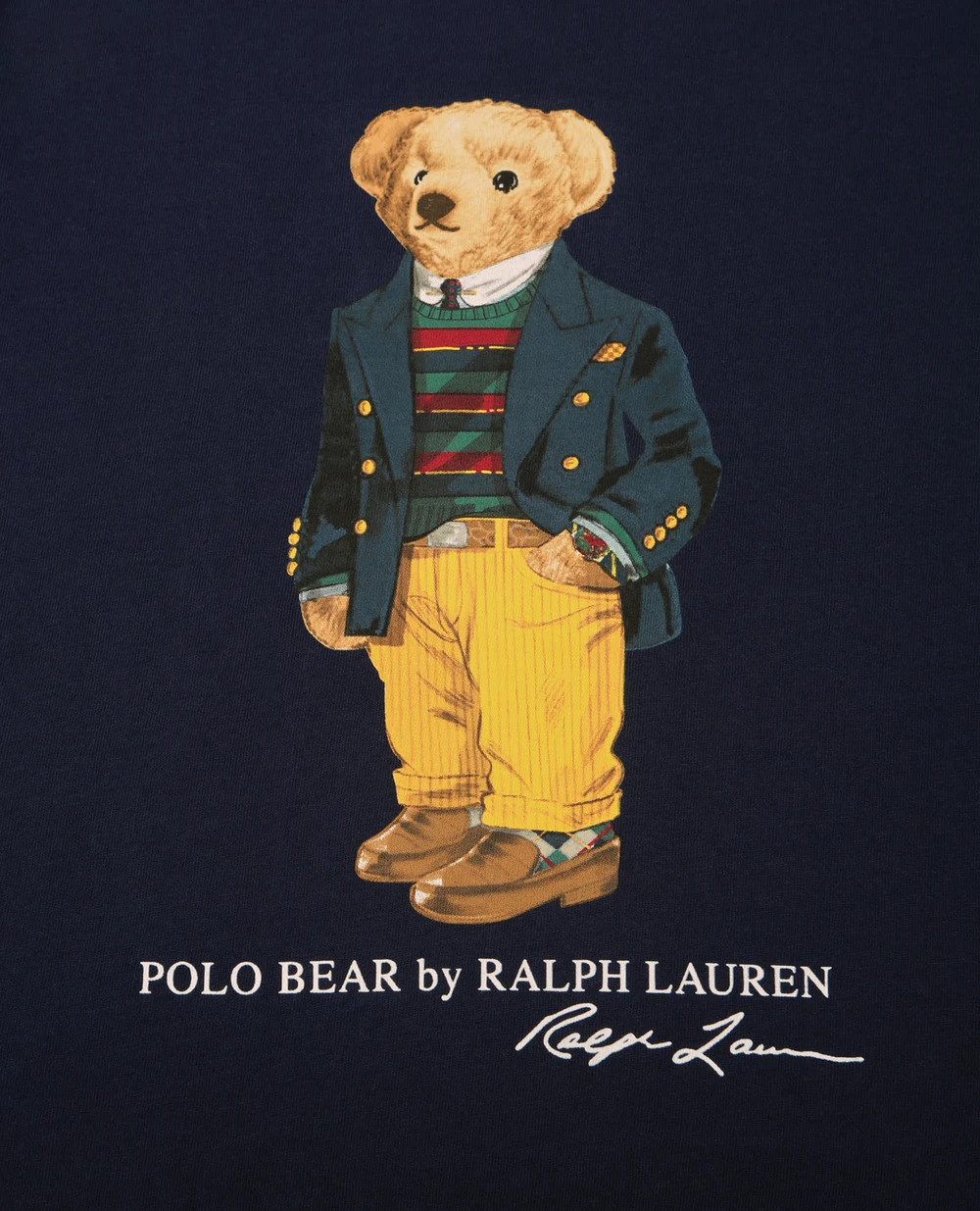 Детская футболка Polo Bear Polo Ralph Lauren Kids 321853828004, синий цвет • Купить в интернет-магазине Kameron