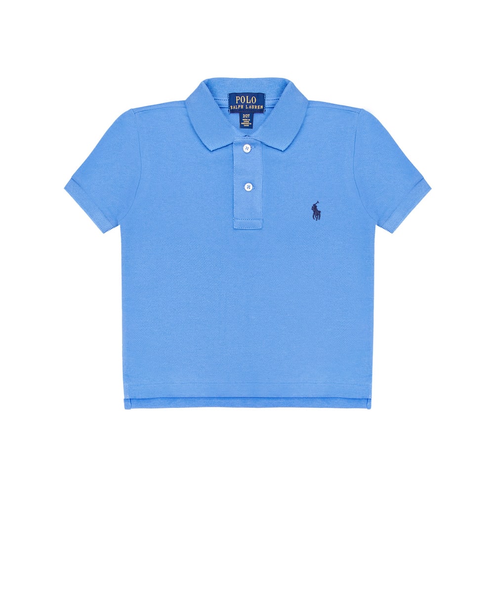 Детское поло Polo Ralph Lauren Kids 321603252006, голубой цвет • Купить в интернет-магазине Kameron