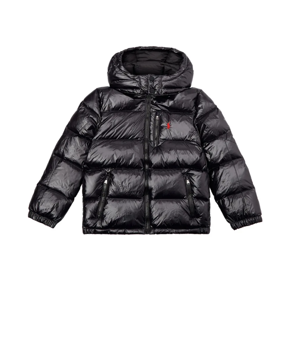 Детский пуховик Polo Ralph Lauren Kids 323854454001, черный цвет • Купить в интернет-магазине Kameron