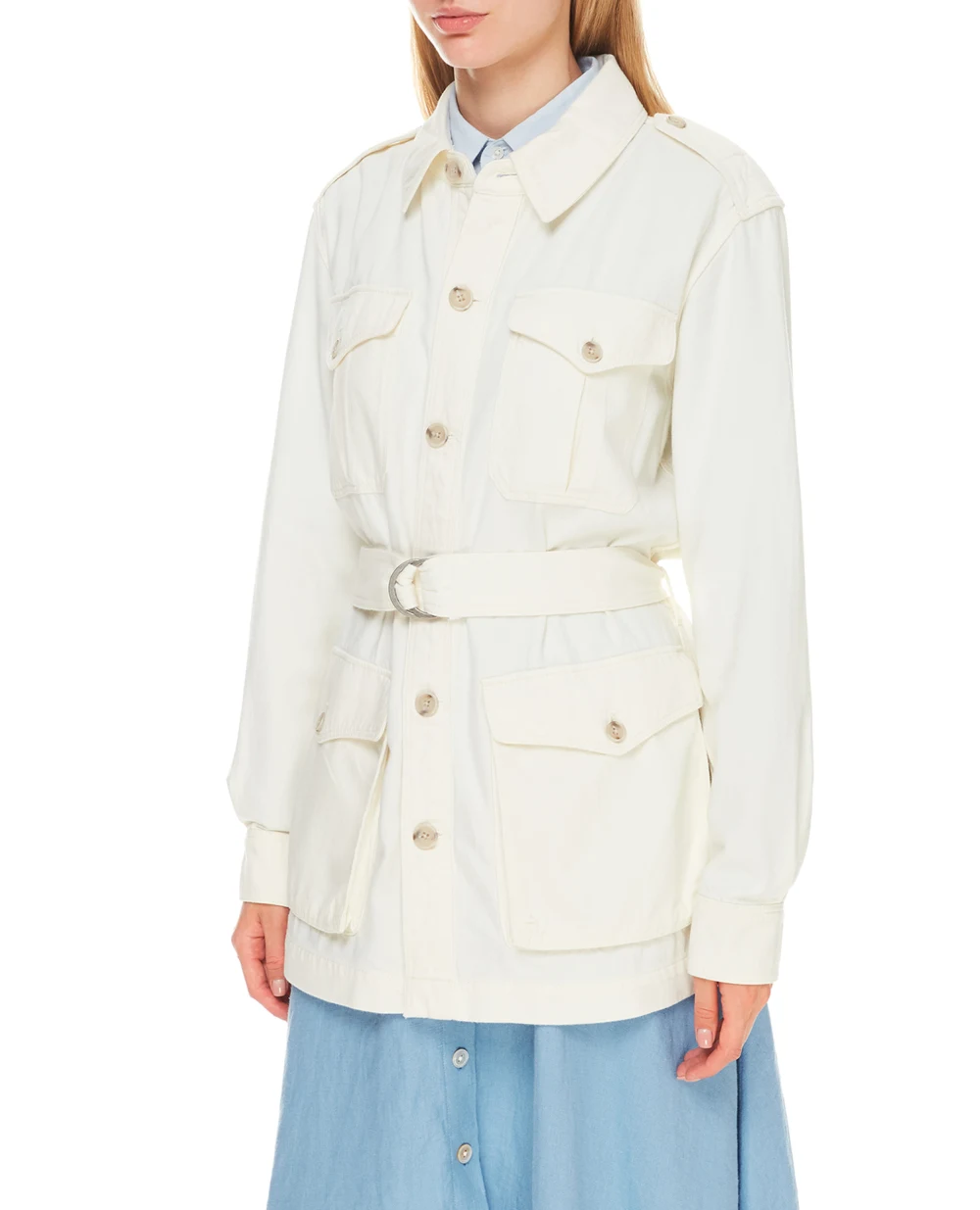 Ветровка Polo Ralph Lauren 211834032001, белый цвет • Купить в интернет-магазине Kameron