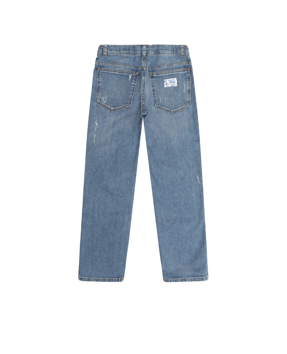 Джинсы Dolce&Gabbana Kids L42F03-LD741-B, голубой цвет • Купить в интернет-магазине Kameron
