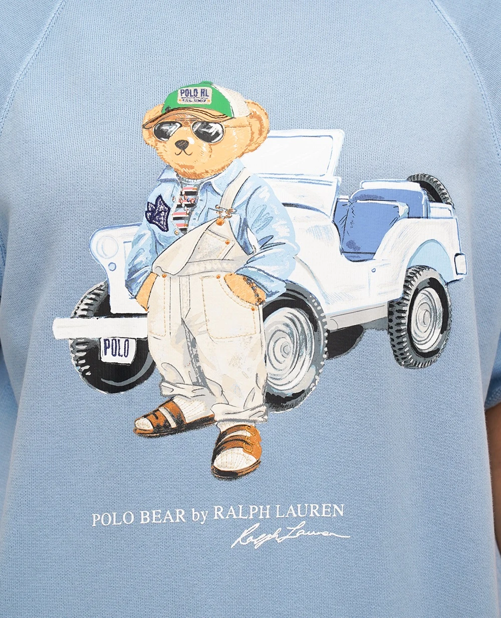 Свитшот Polo Bear Polo Ralph Lauren 211935597001, голубой цвет • Купить в интернет-магазине Kameron