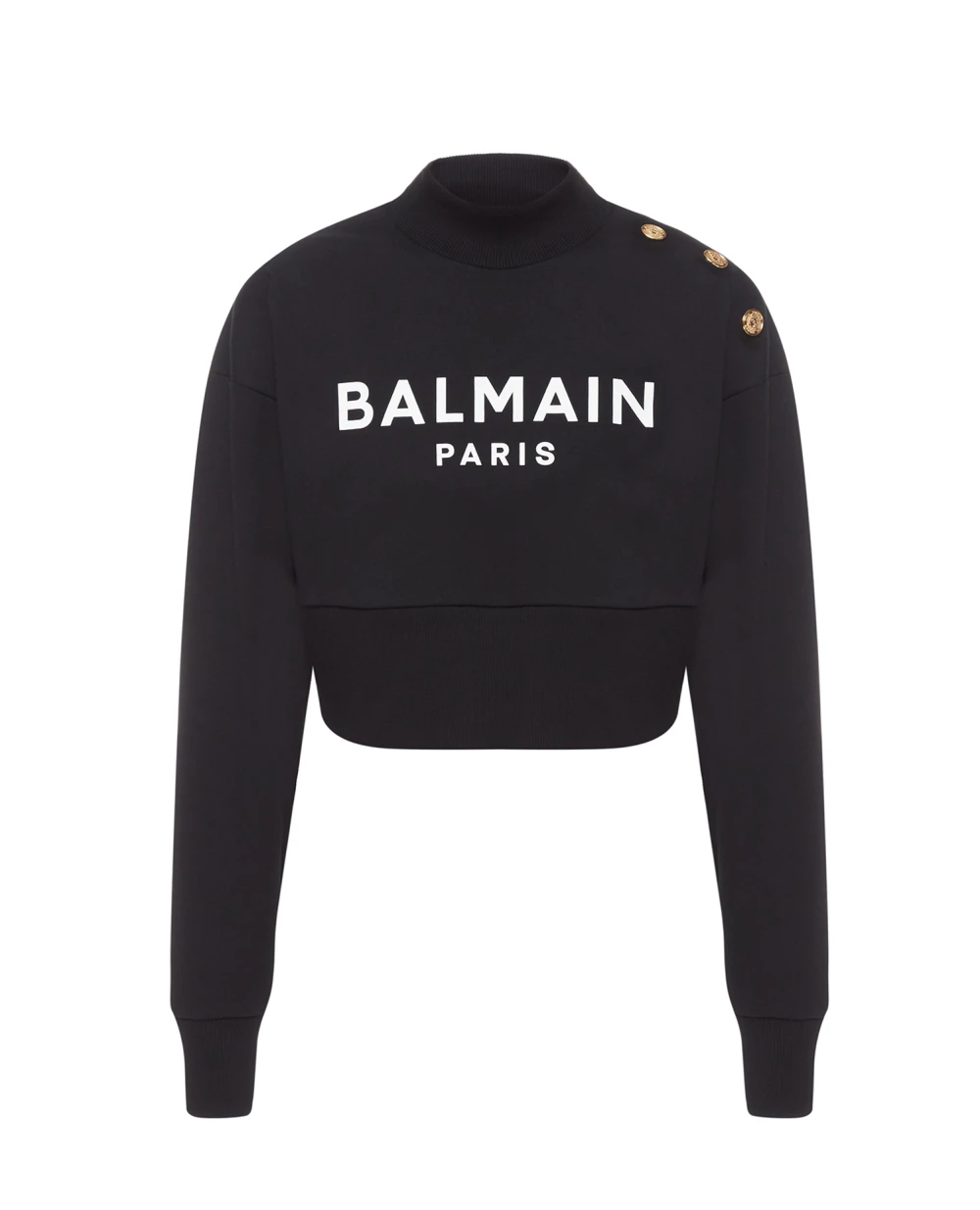 Свитшот Balmain AF1JO040BB02, черный цвет • Купить в интернет-магазине Kameron