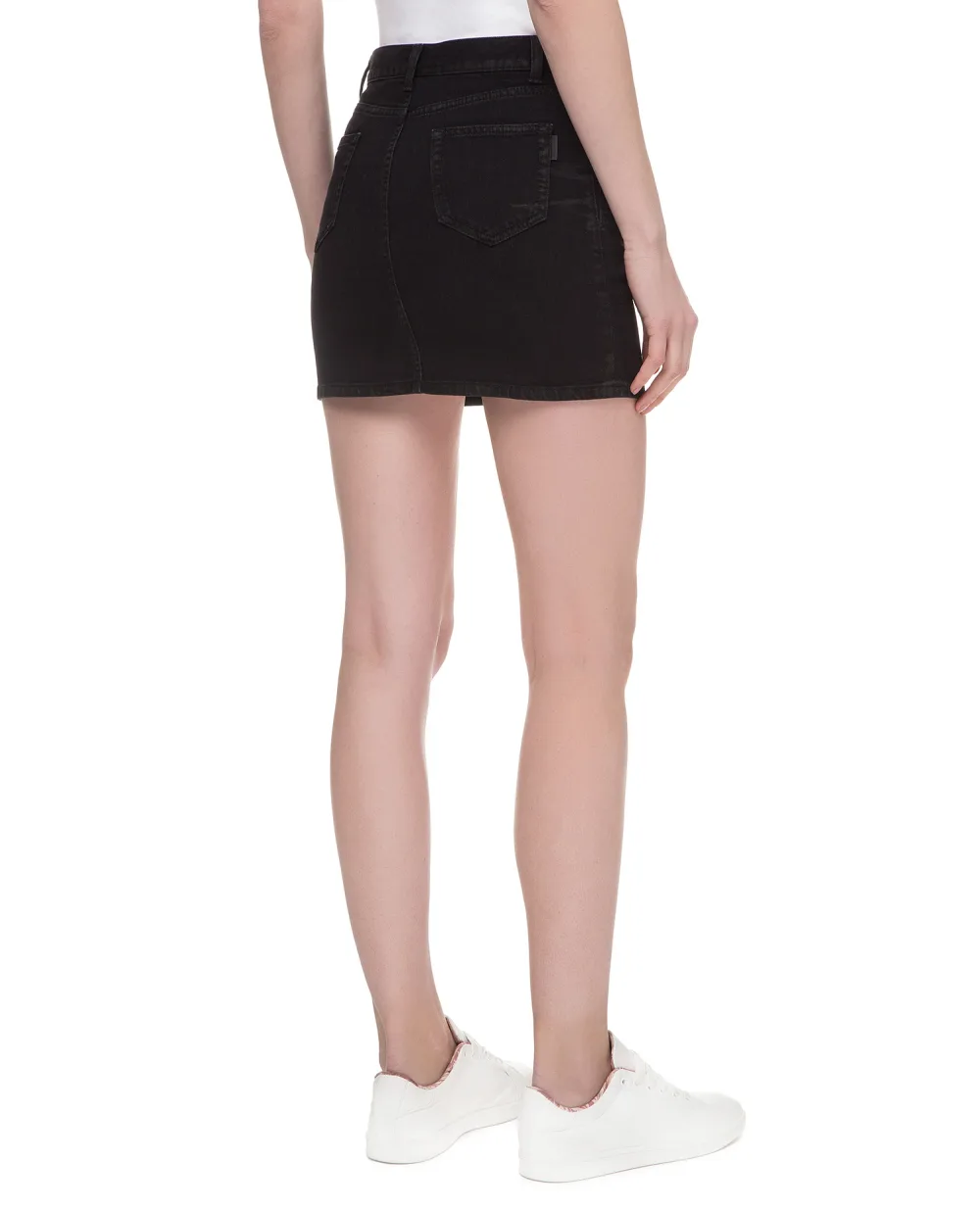 Джинсовая юбка Saint Laurent 596998-Y500A, черный цвет • Купить в интернет-магазине Kameron
