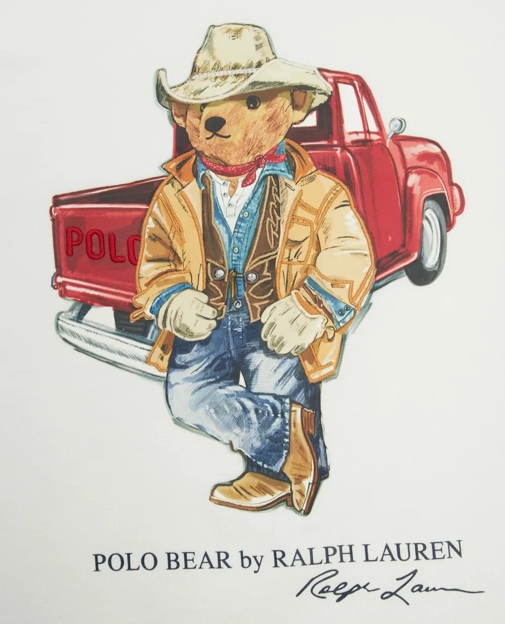 Детская футболка Polo Bear Polo Ralph Lauren Kids 322902444001, белый цвет • Купить в интернет-магазине Kameron