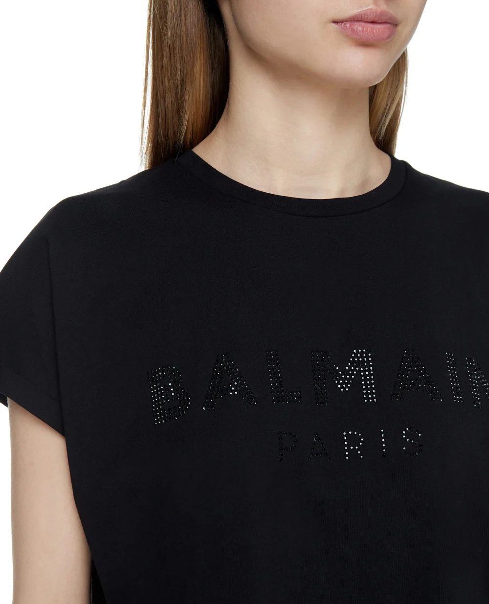 Футболка Balmain VF11351B011, черный цвет • Купить в интернет-магазине Kameron