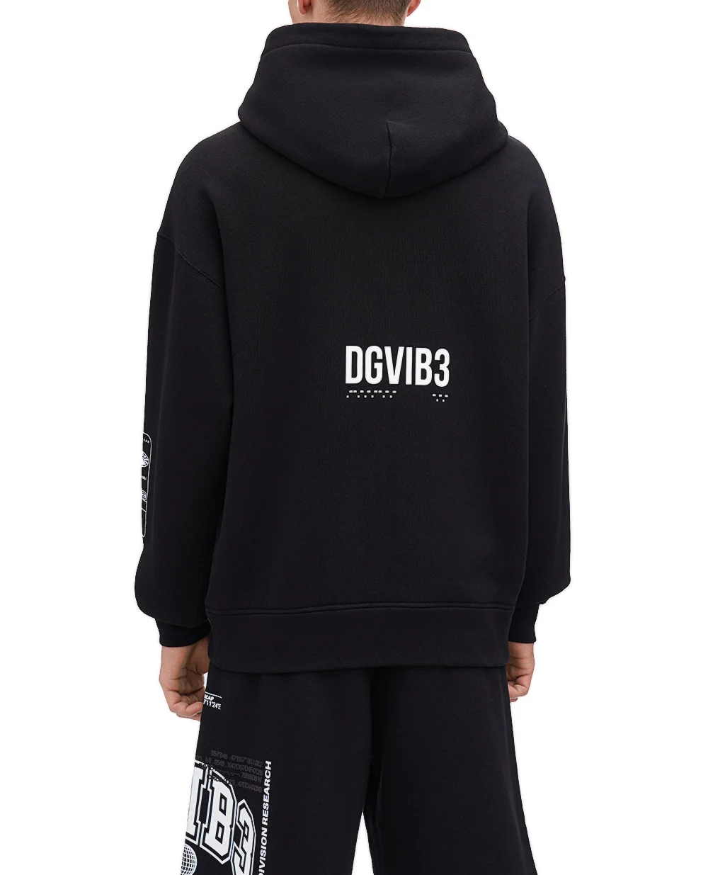 Худі DGVIB3 (костюм) Dolce&Gabbana G9AKPT-G7K3H, чорний колір • Купити в інтернет-магазині Kameron