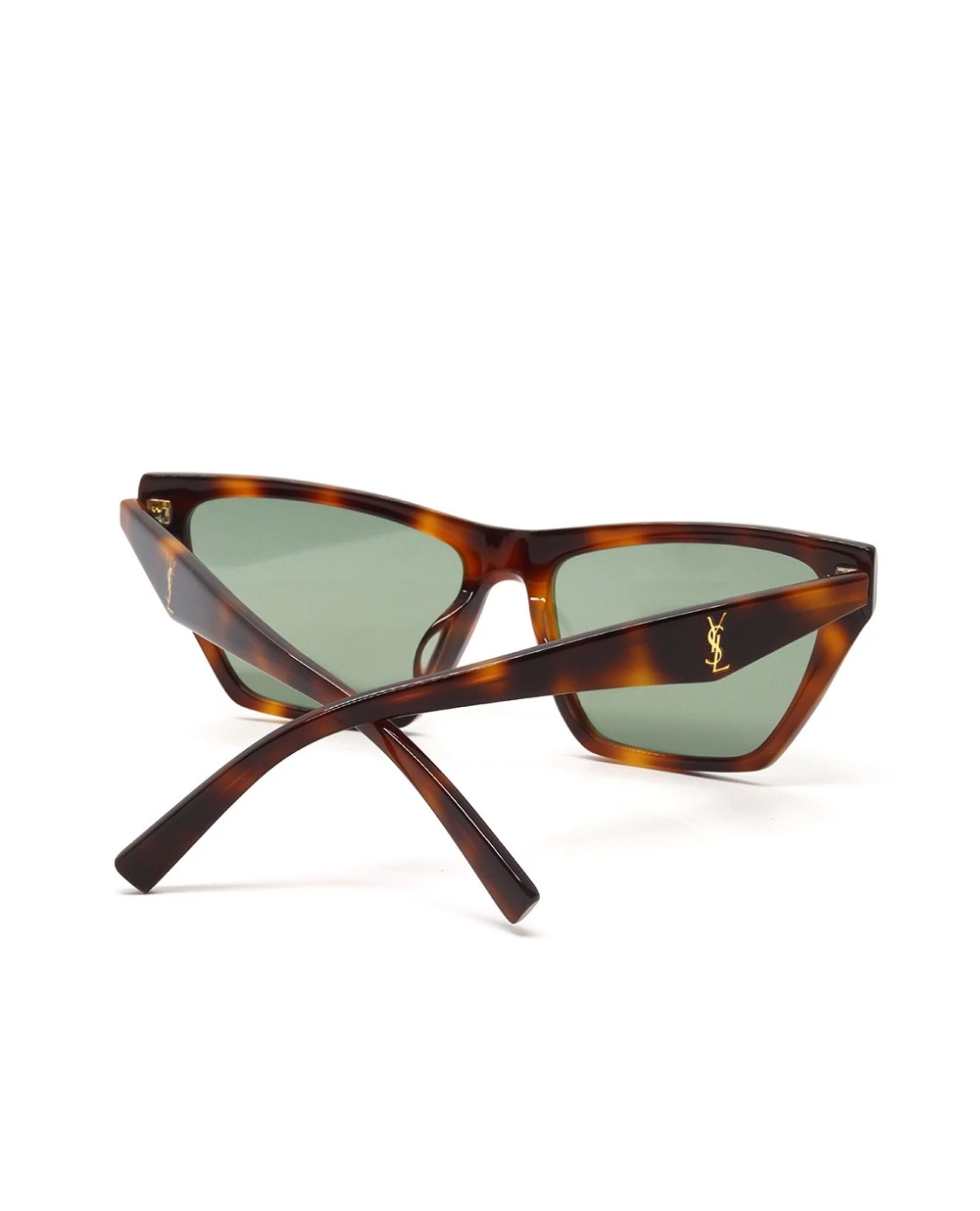 Солнцезащитные очки Saint Laurent SL M103/F-003, коричневый цвет • Купить в интернет-магазине Kameron