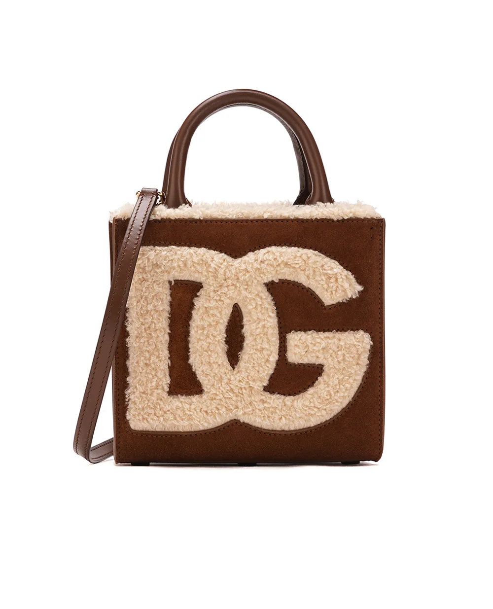 Сумка Daily Dolce&Gabbana BB7479-AN339, коричневый цвет • Купить в интернет-магазине Kameron