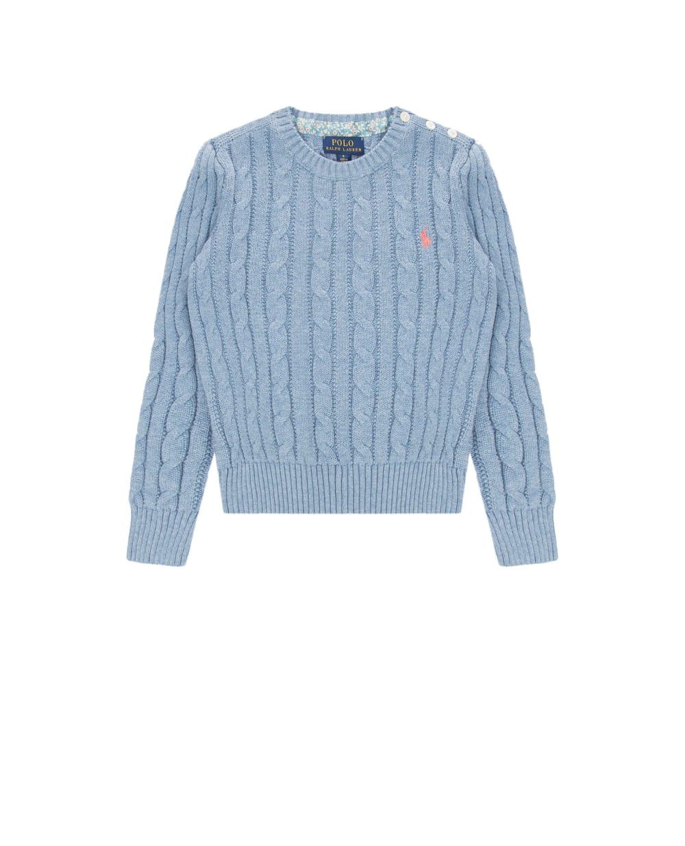 Детский свитер Polo Ralph Lauren Kids 313702214008, голубой цвет • Купить в интернет-магазине Kameron