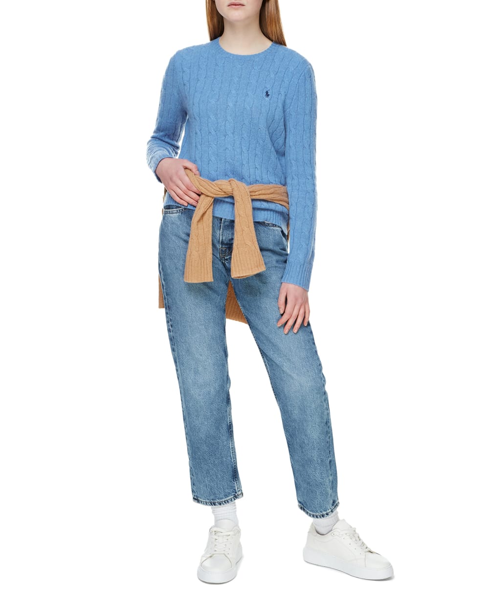 Свитер Polo Ralph Lauren 211875831001, голубой цвет • Купить в интернет-магазине Kameron