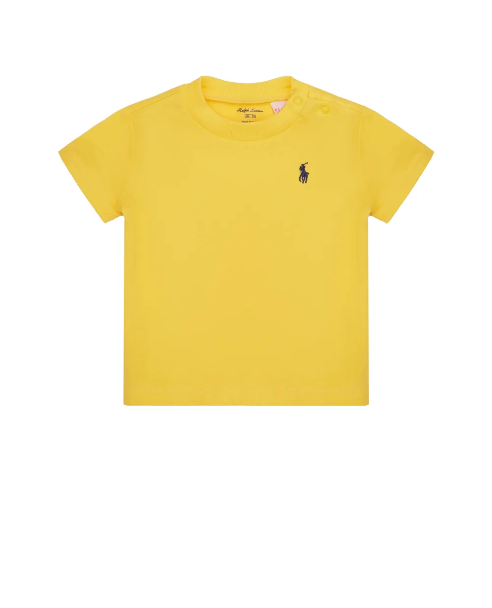 Футболка Polo Ralph Lauren Kids 320703638019, желтый цвет • Купить в интернет-магазине Kameron