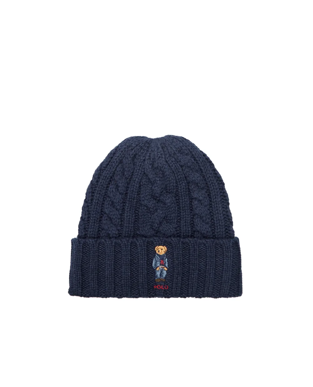 Шапка Polo Ralph Lauren 449853939004, синий цвет • Купить в интернет-магазине Kameron