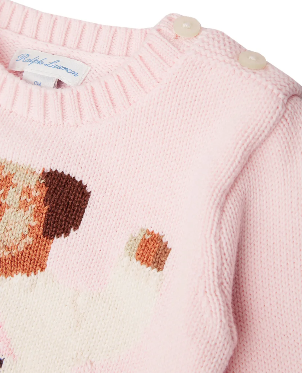 Костюм (свитер, брюки) Polo Ralph Lauren Kids 320835124002, розовый цвет • Купить в интернет-магазине Kameron