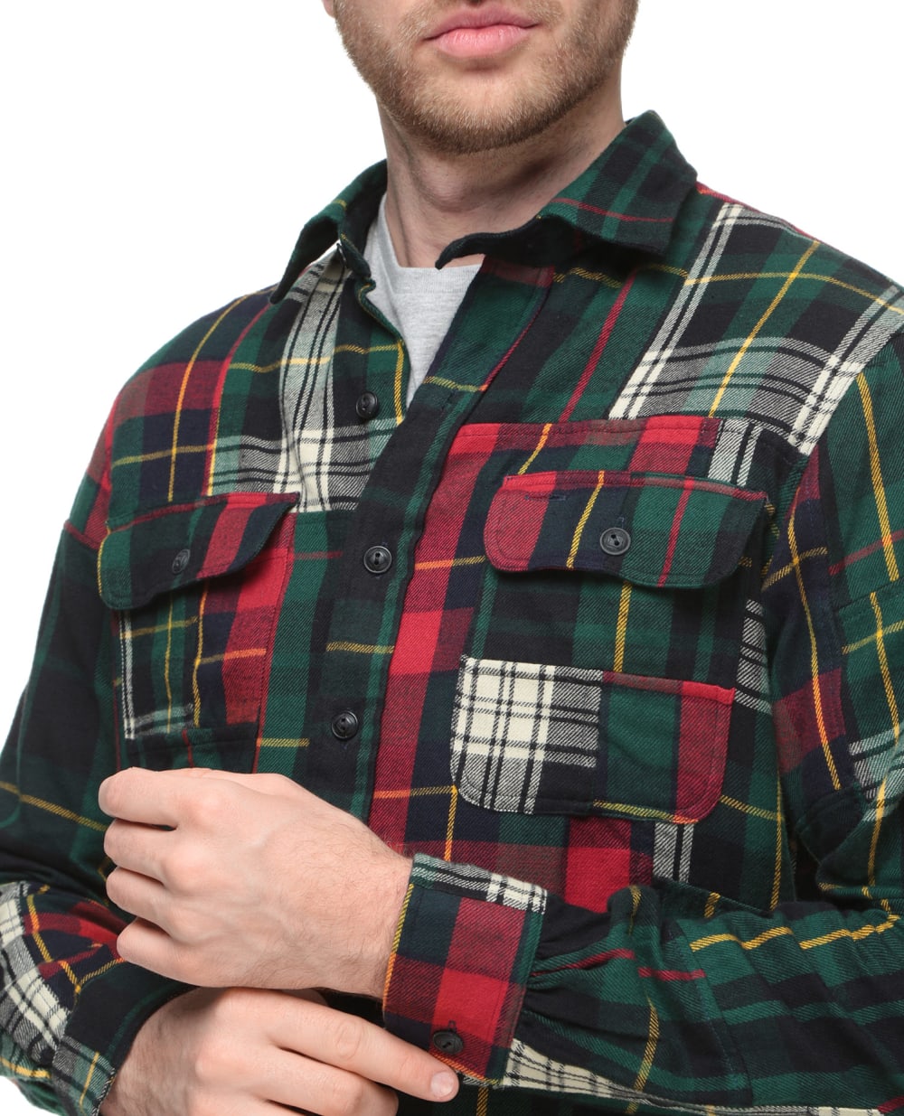 Рубашка Polo Ralph Lauren 710851336001, разноцветный цвет • Купить в интернет-магазине Kameron