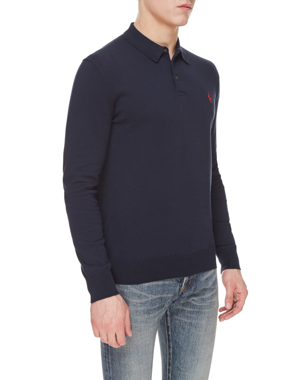 Поло Polo Ralph Lauren 710775900001, синий цвет • Купить в интернет-магазине Kameron